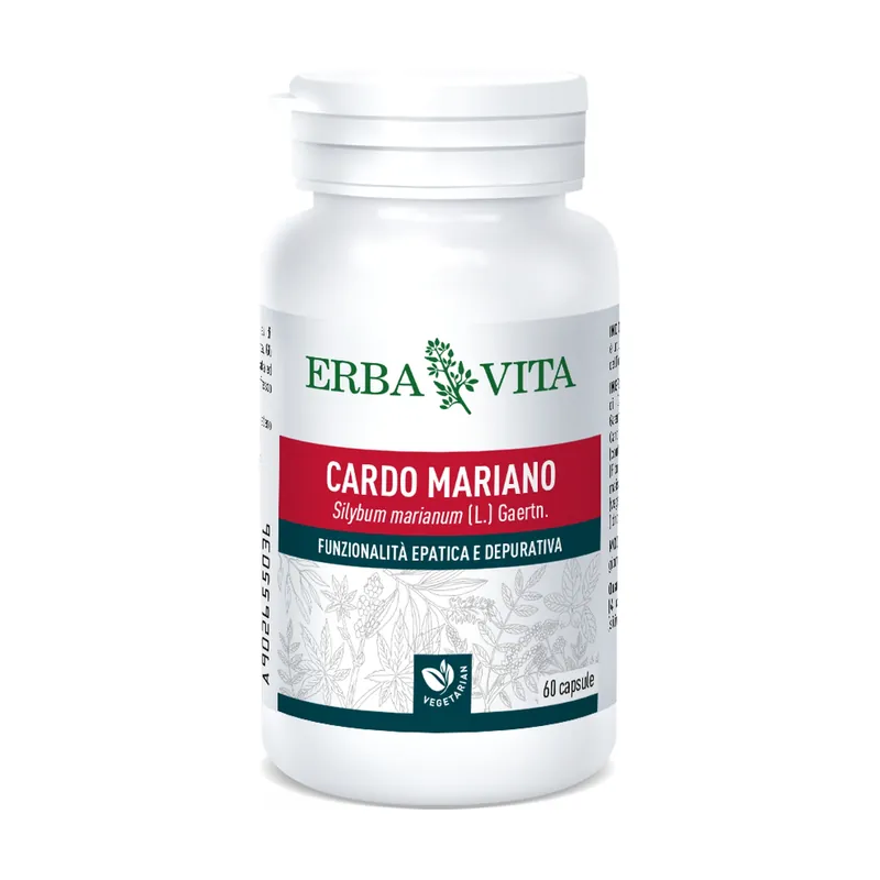 Big Sale Milk thistle 60 vegetable capsules Erba Vita