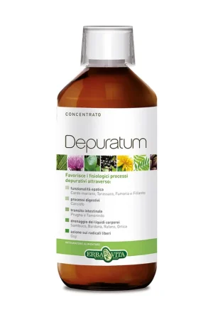Depuratum Concentrate 500 ml Erba Vita Best Price