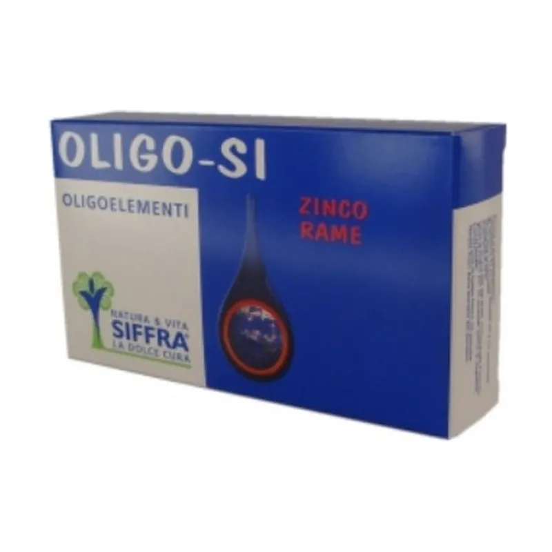 Crafted Oligo-si zinc - copper 20 ampoules Isola