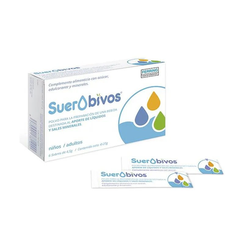 Suerobivos 6 packets of 4.5g Bivos Latest