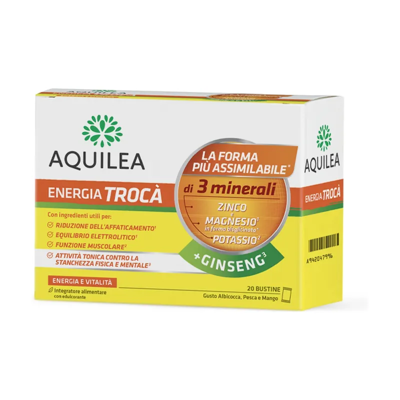 Aquilea energy trocà + ginseng 20 packets Aquilea Secure Checkout