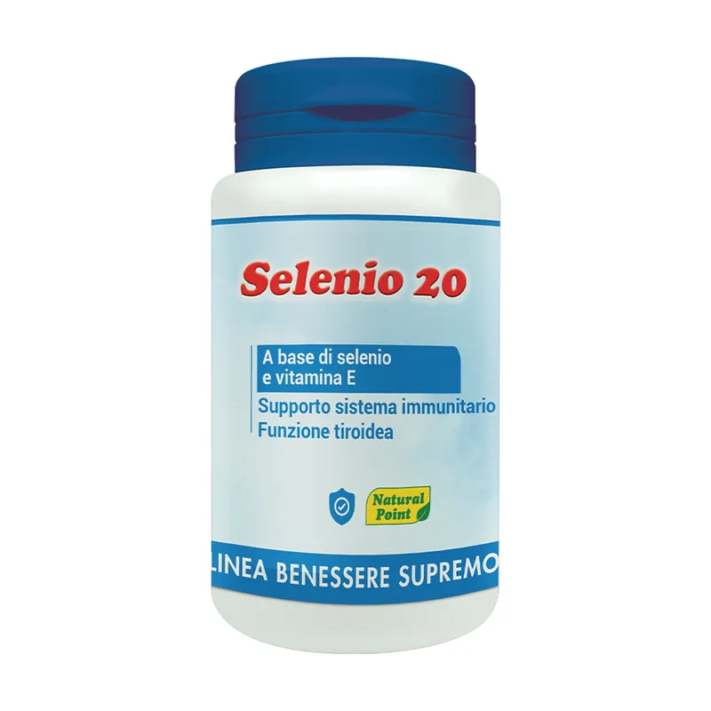 Buy Direct Selenium 20 60 capsules of 20μg Natural Point