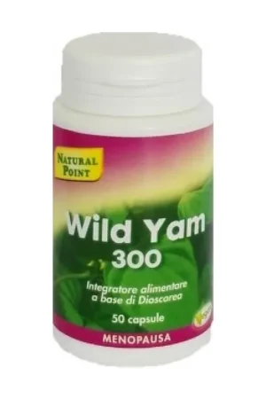 Wild Yam 300 50 capsules of 300mg Natural Point Shop Now