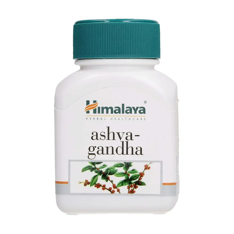 Ashwagandha health stress and efforts 60 capsules Himalaya Herbals Clearance