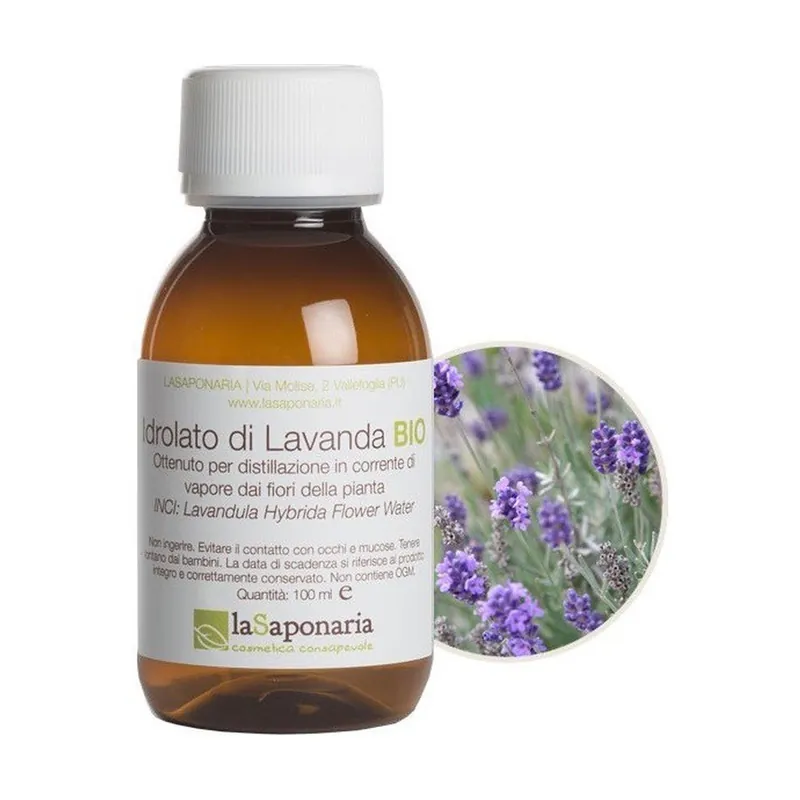 Organic lavender hydrolat 100 ml La Saponaria Low Price