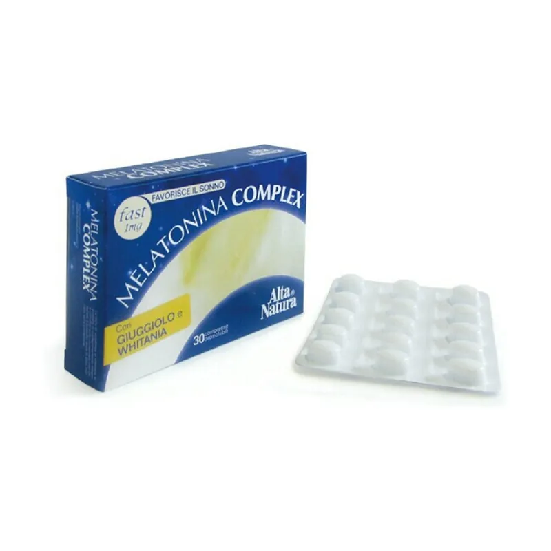 Place Order Melatonin Complex 30 tablets of 500mg Alta Natura
