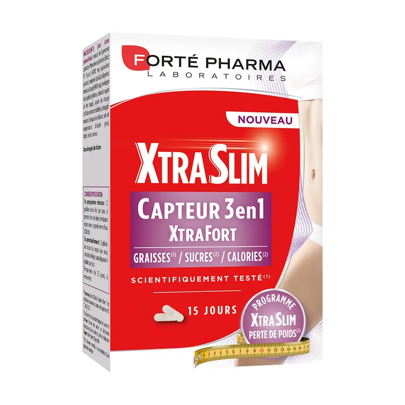 XtraSlim 3in1 sensor 60 tablets Forté Pharma Express Delivery
