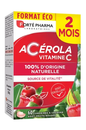 Acerola 60 tablets Forté Pharma Time-Limited