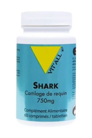 While Supplies Last Shark (Shark Cartilage) 750mg 60 tablets Vitall +