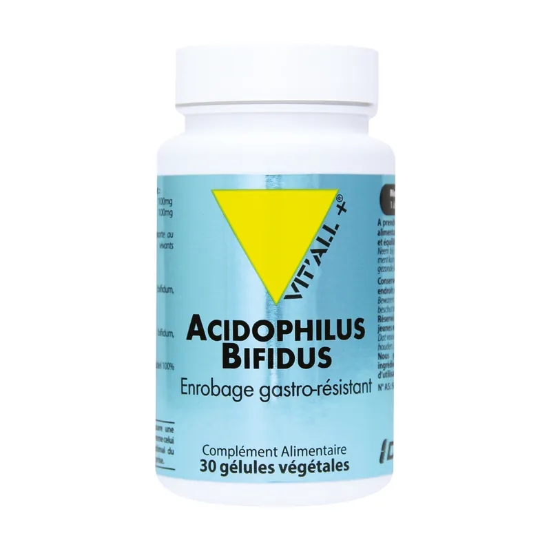 Acidophilus + Bifidus Gastro-resistant 30 capsules Vitall + Final Sale