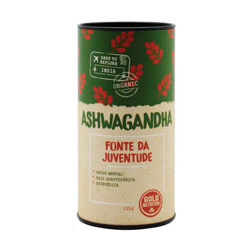 Ashwagandha Powder 125 g of powder Gold Nutrition Big Sale