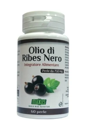 Big Sale Maxus Black Currant Oil 60 softgels of 750mg Naturetica