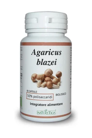 Agaricus Blazei Bio 60 capsules of 718mg Naturetica Popular
