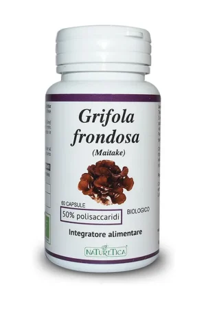 Bio Maitake Leafy Grifola 60 capsules of 718mg Naturetica Genuine