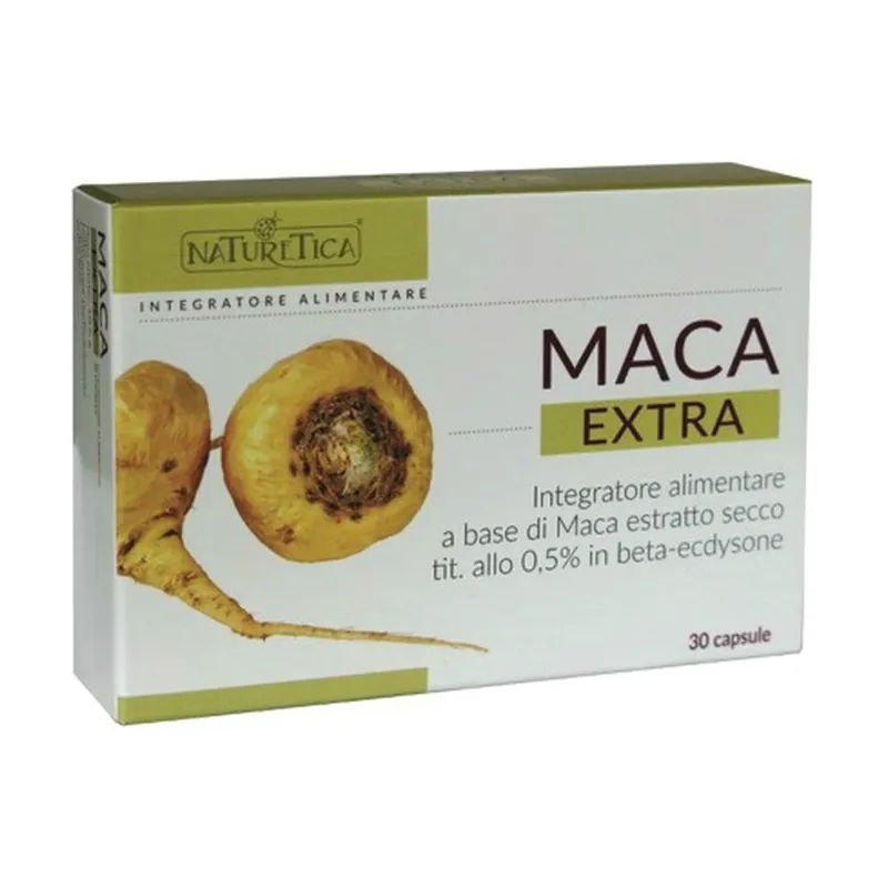 Reduced Price Maca Extra 30 capsules of 630mg Naturetica
