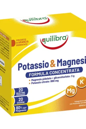 Budget Potassium & Magnesium 20 packets Equilibra