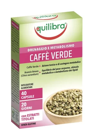 Authentic Equilibra green coffee 40 capsules