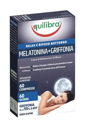 Melatonin + griffonia 60 tablets Equilibra One Day Deal