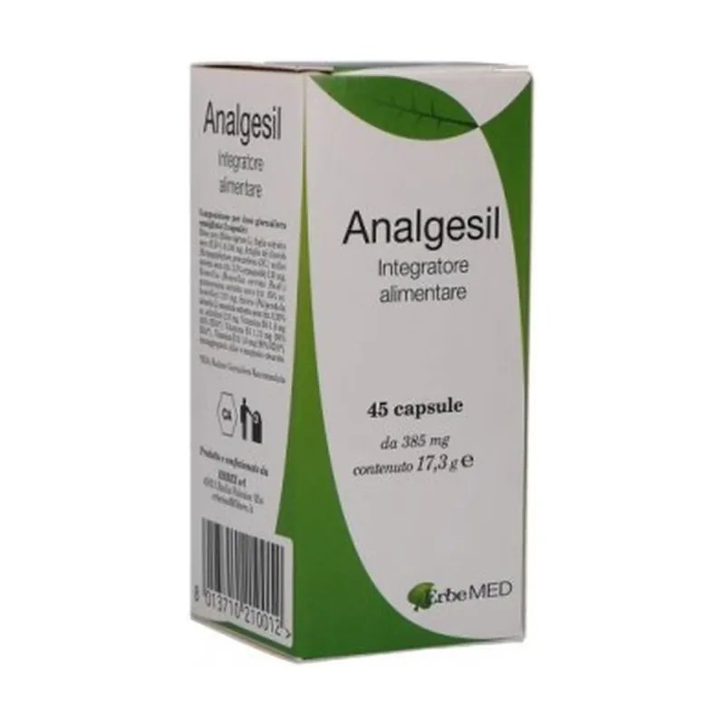 Limited Offer Analgesil 45 capsules Erbex