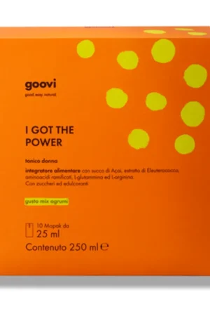 Tonic Woman - I Got the Power 10 packets of 25ml Goovi Time-Limited