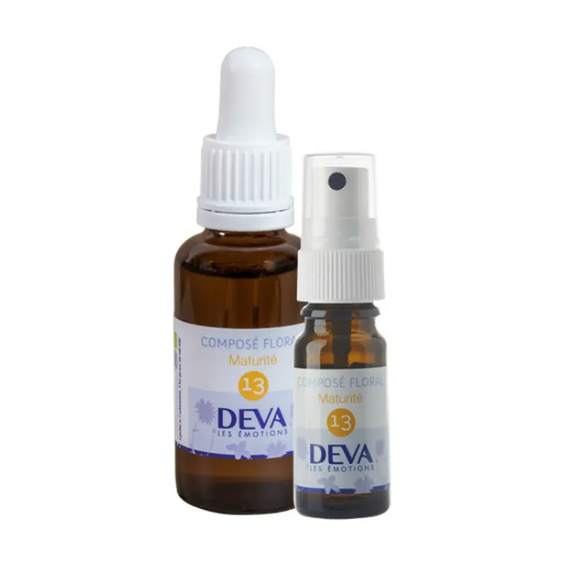 Save Now 13-Maturity - Dropper 30 ml of floral elixir Deva