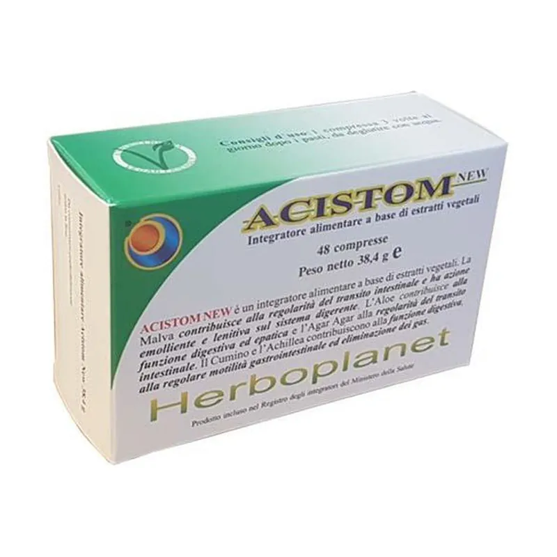 Acistom 48 tablets Herboplanet Fast Shipping
