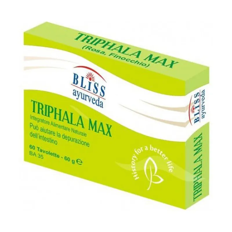 Triphala Max 60 tablets Bliss Ayurveda Holiday Sale