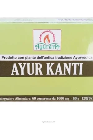 Direct From Factory Ayur Kanti 60 tablets of 1000mg Bliss Ayurveda