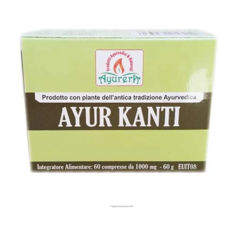 Direct From Factory Ayur Kanti 60 tablets of 1000mg Bliss Ayurveda