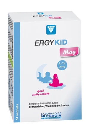 Ergykid mag relaxation children red fruits 14 packets Nutergia One Day Deal