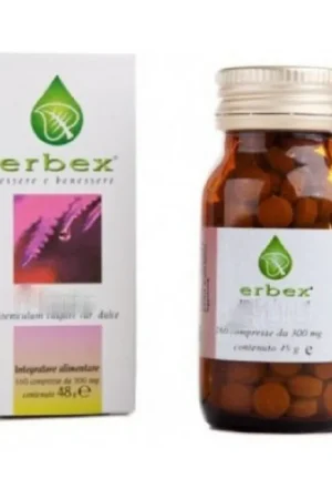 Artichoke 100 capsules of 380mg Erbex Crafted
