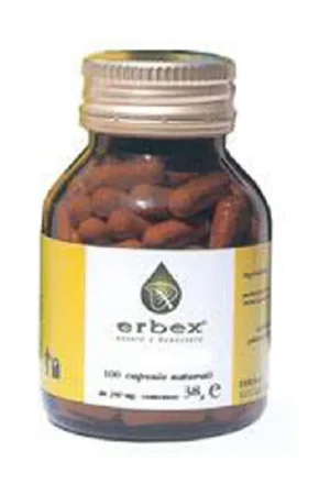 Guarana 100 capsules of 430mg Erbex Fresh Stock