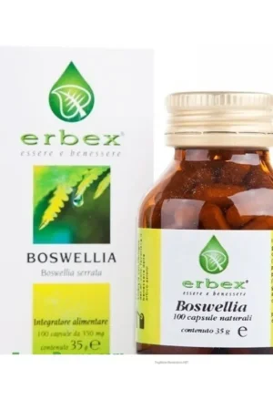Best Price Boswellia 100 capsules of 350mg Erbex