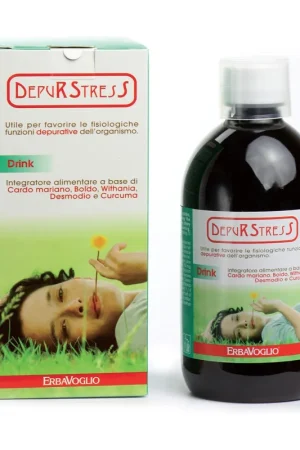 Buy Today Depurstress - Stress And Concentration - Drink 500 ml Erbavoglio