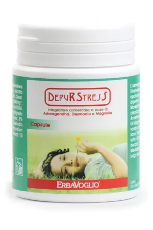Depurstress - Anxiety Stress Concentration - Cps 30 tablets Erbavoglio Certified