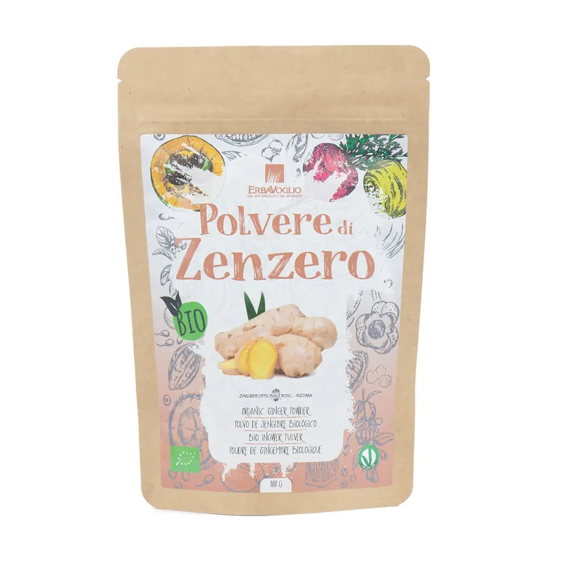 "Bio" Ginger Powder 100 g of powder Erbavoglio Seasonal Sale