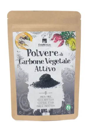 Charcoal Powder 100 g of powder Erbavoglio Mega Sale