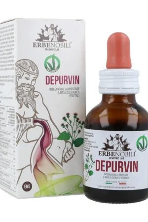 Depurvin depurative compost 50 ml Erbenobili Weekend Sale