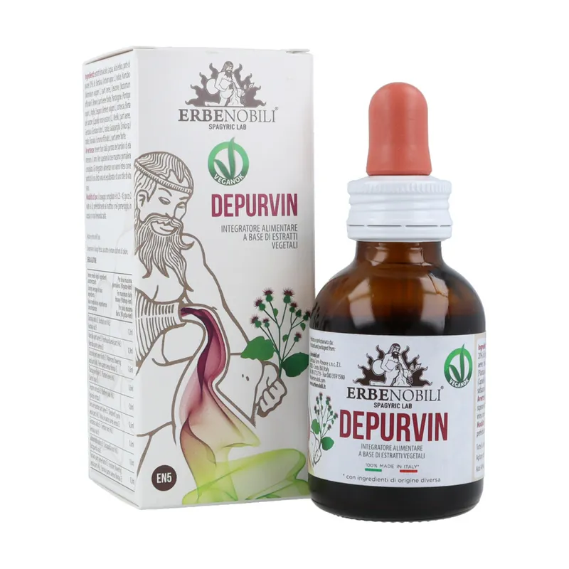 Depurvin depurative compost 50 ml Erbenobili Weekend Sale
