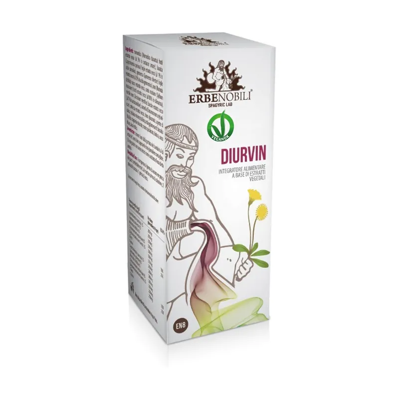 diurvin compost diuretic 50 ml Erbenobili Authentic
