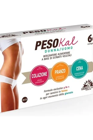 Shop Now Pesokal uomo/donna compost weight reducer 60 tablets Erbenobili