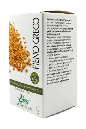 Sale Fenugreek Aboca 50 capsules Fresh Stock