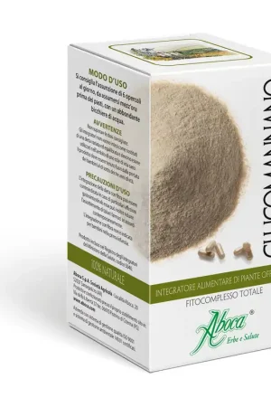 Authentic glucomannan 50 capsules of 550mg Aboca