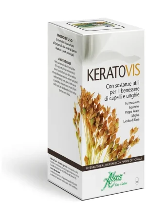 Authentic Keratovis 100 capsules of 500mg Aboca
