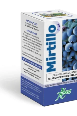 Blueberry Plus 70 capsules of 370mg Aboca Order Now