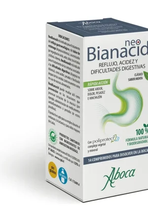 Best Seller Neobianacid (heartburn, reflux and digestive difficulties) 14 tablets of 1.55g Aboca