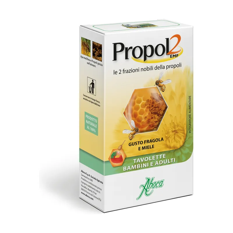 Cheap Propol2 Emf Strawberry + Honey 45 tablets of 0.5g Aboca