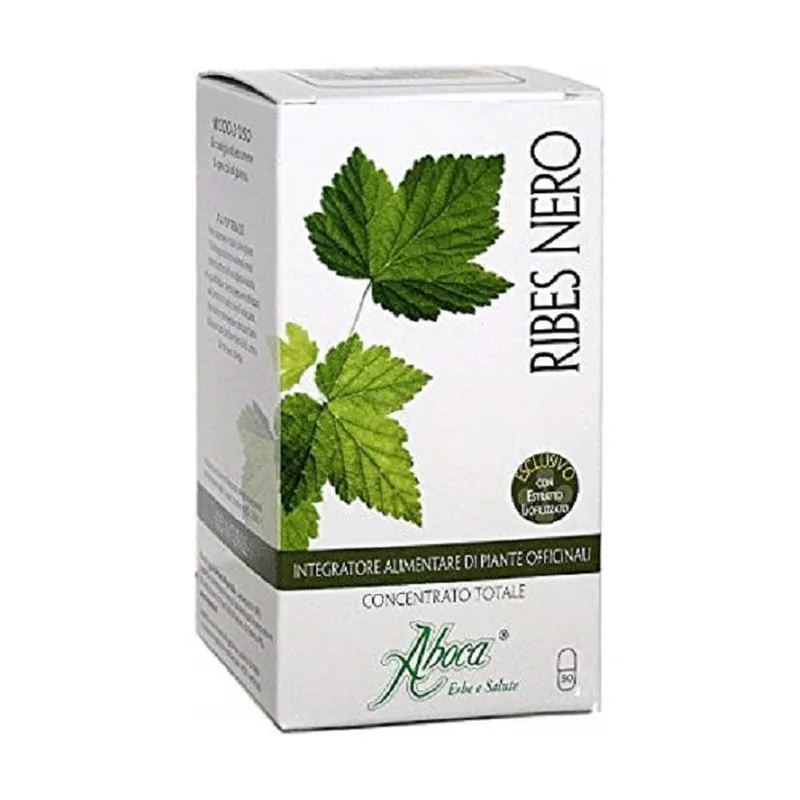 Blackcurrant 50 capsules of 500mg Aboca Direct From Factory