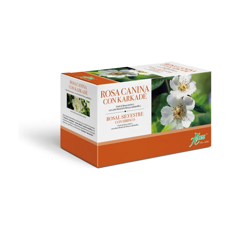 Rosa Canina with Karkadé 20 packets Aboca Premium