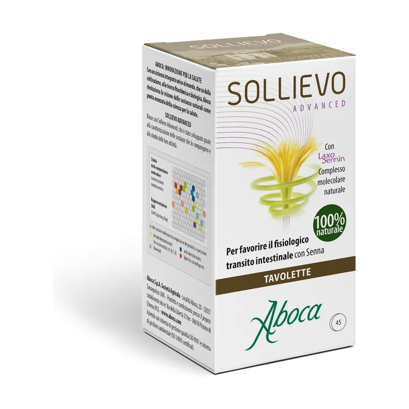 Advanced relief 45 tablets of 420mg Aboca Cheap